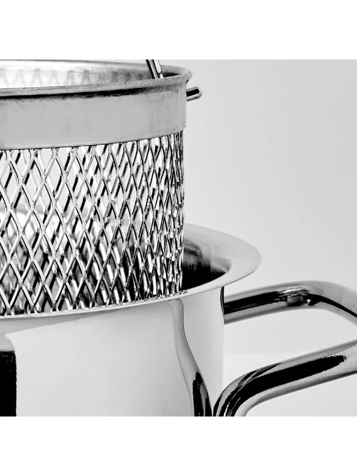 3tlg. Set: Kochtopf In Silber - (B)18 X (H)24 Cm 5 3tlg. Set: Kochtopf In Silber - (B)18 X (H)24 Cm – Bild 3