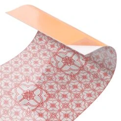 Küchenrückwand - Fliesenmuster Lagos Rot In Rot -Küchenzubehör wallart kuchenruckwand fliesenmuster lagos rot in rot 4