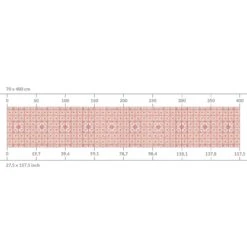 Küchenrückwand - Fliesenmuster Lagos Rot In Rot -Küchenzubehör wallart kuchenruckwand fliesenmuster lagos rot in rot 8