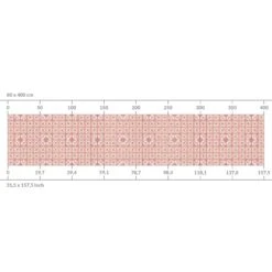 Küchenrückwand - Fliesenmuster Lagos Rot In Rot -Küchenzubehör wallart kuchenruckwand fliesenmuster lagos rot in rot 9