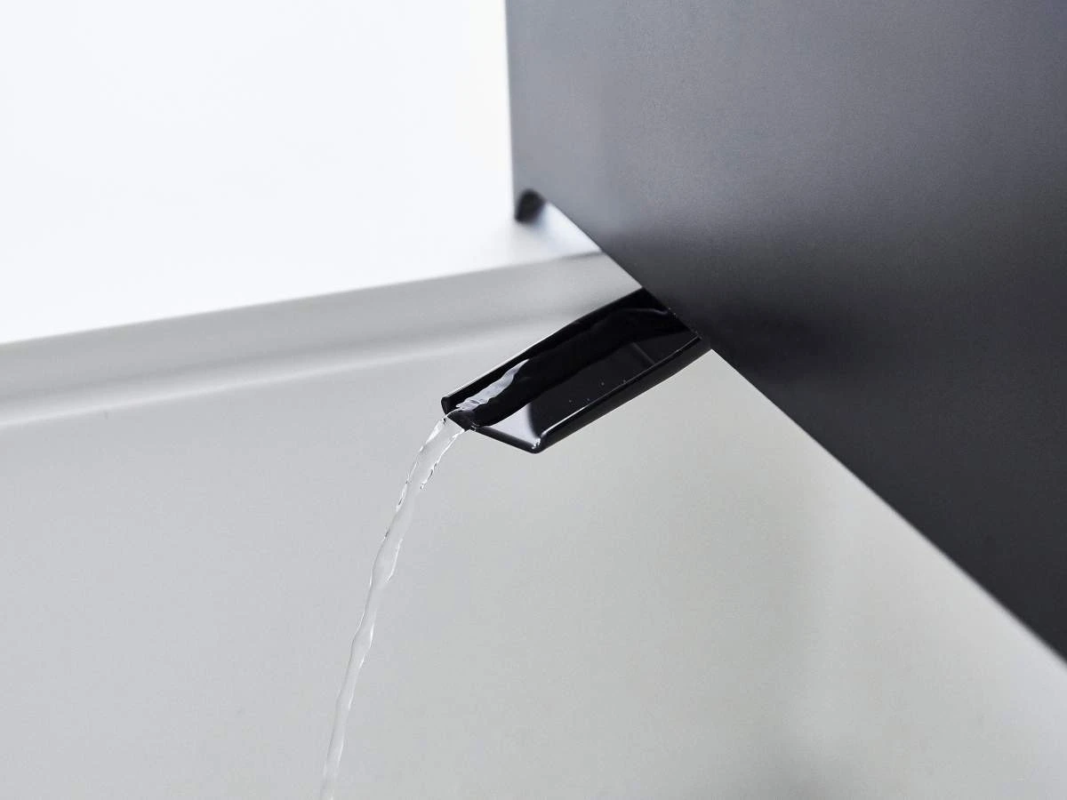 Yamazaki Abtropfgestelll Tower 55x16x16cm In Schwarz 7 Yamazaki Abtropfgestelll Tower 55x16x16cm In Schwarz – Bild 5