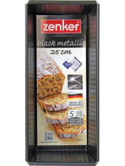 Kastenform "Black Metallic" In Schwarz - (L)25 Cm -Küchenzubehör zenker kastenform black metallic in schwarz l 25 cm 2