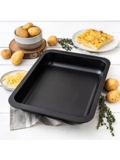 Ofenbackform "Special Cooking" In Schwarz - (L)36,5 X (B)27,5 Cm - (T)5 Cm -Küchenzubehör zenker ofenbackform special cooking in schwarz l 36 5 x b 27 5 cm t 5 cm 3